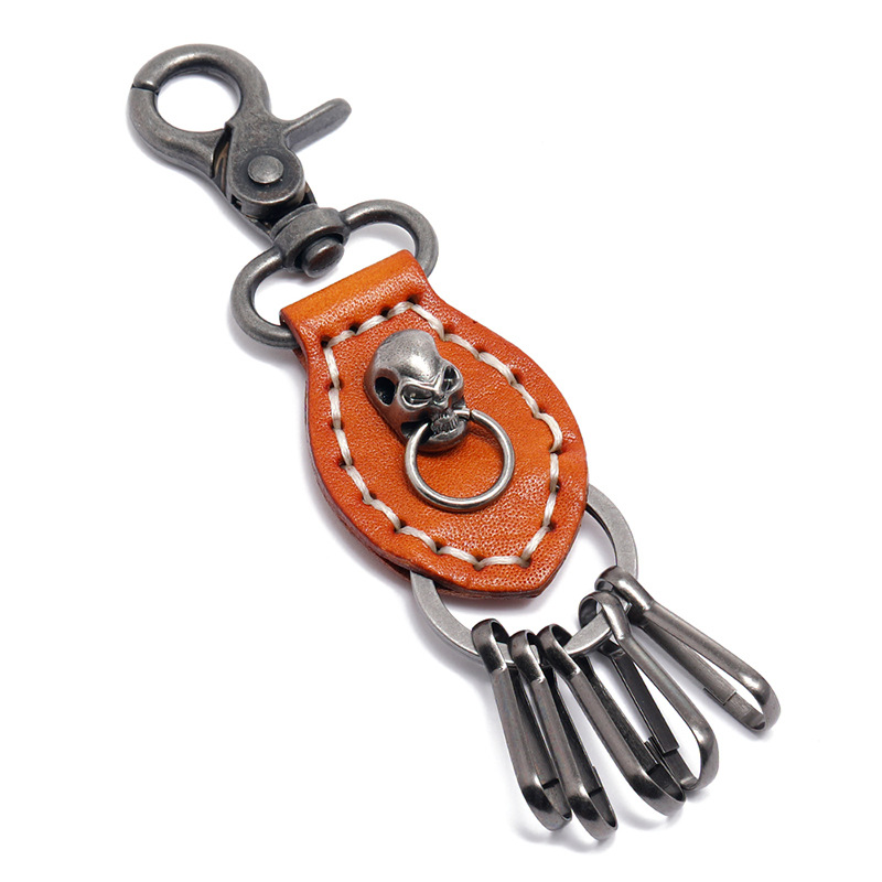Men Accessories Pk - Jessingshow พวงกุญแจหนังคุณภาพสูงหนังทอมือ KeyChains รถสำหรับแฟชั่นผู้ชาย Key อุปกรณ์เสริม