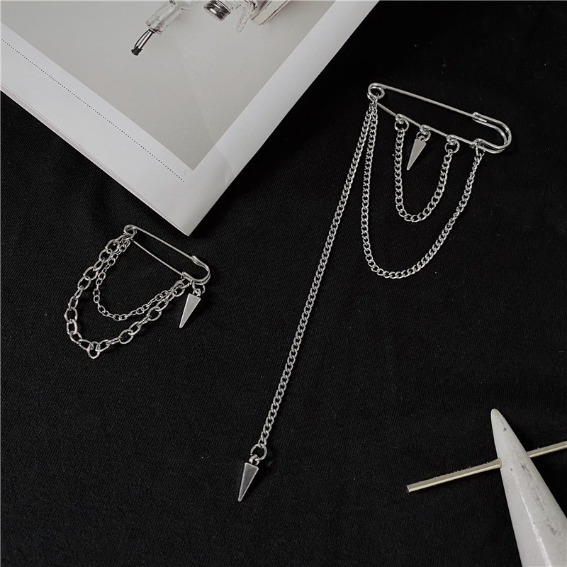 Men'S Accessories Instagram - เครื่องประดับเข็มกลัดสำหรับผู้ชายและผู้หญิง, ตกแต่งด้วยโซ่แบบใหม่, เสื้อผ้าสไตล์อินสตาแกรม, เข็มกลัด, เครื่องประดับชุดสูท, เข็มกลัดแบบหัวเข็มขัด