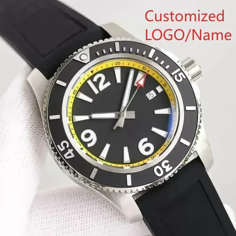 Men'S Accessories Jewelry Bracelet - A11 ร้านค้าจำหน่ายนาฬิกาแบบกำหนดเอง นาฬิกาข้อมือผู้ชาย สีดำ สีน้ำเงิน เรืองแสง