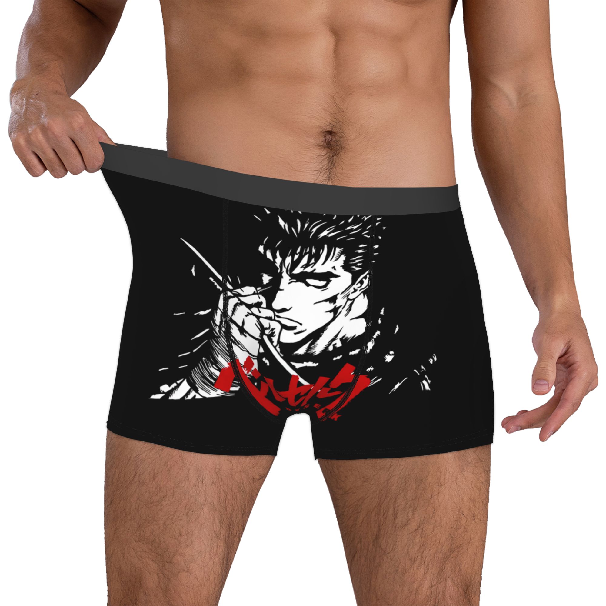 Men'S Accessories Clothing - กางเกงบ็อกเซอร์ B-Berserks สำหรับผู้ชาย ลายพิมพ์ 3 มิติ