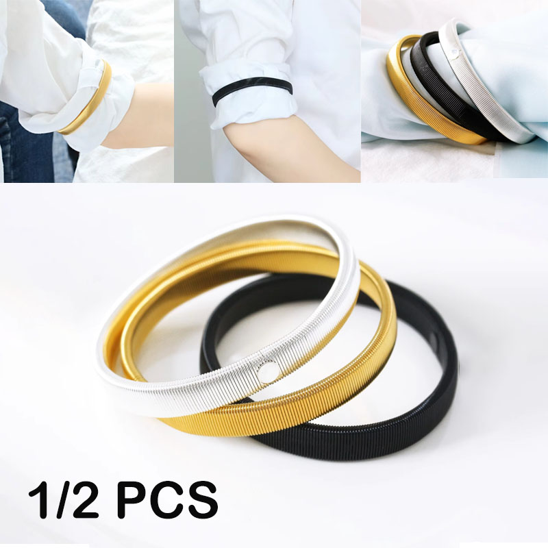 Men'S Accessories Clothing - ที่รัดแขนเสื้อแบบยืดหยุ่น 1 ชิ้น สำหรับผู้หญิงและผู้ชาย แฟชั่น ที่รัดแขนปรับได้
