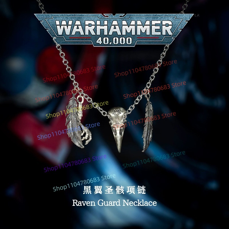 Men'S Accessories Clothing - สร้อยคอ 40K Raven Guard, เครื่องประดับเสื้อผ้าสไตล์เรโทร, จี้ห้อยสุดเทรนดี้สำหรับกระเป๋าเป้ผู้ชาย,