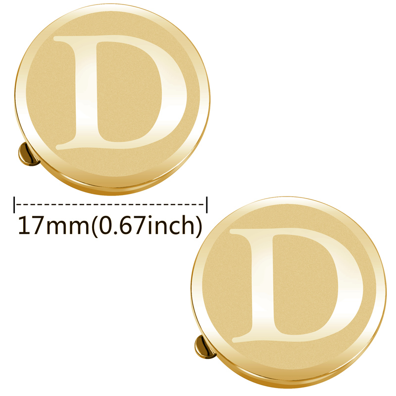 Cufflink Box Set - HAWSON ส่วนบุคคล Letter Cufflinks CUSTOM Initials