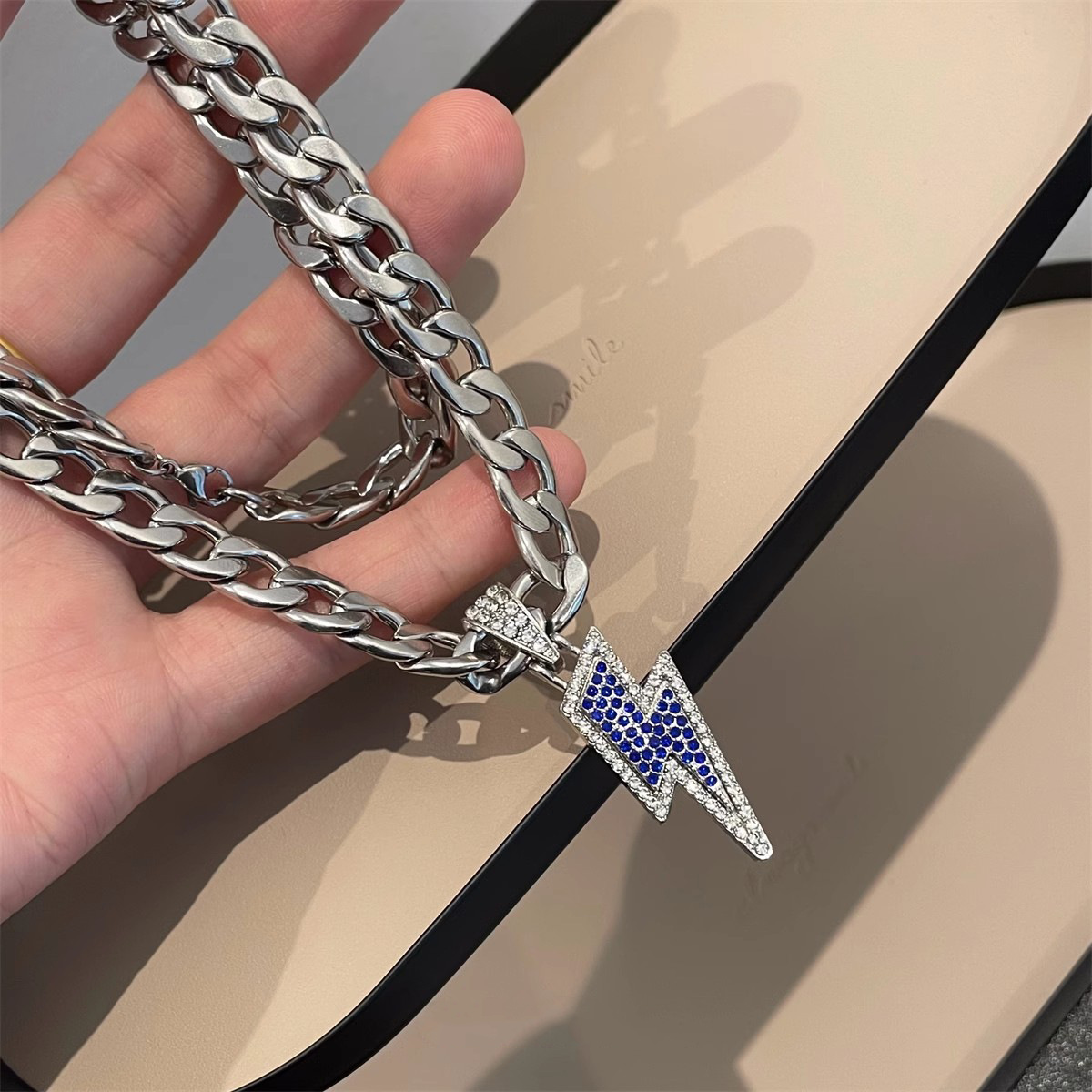 สร้อยคอคิวบาแบบฮิปฮอปสไตล์ยุโร - Men'S Accessories Instagram บทวิจารณ์และราคา