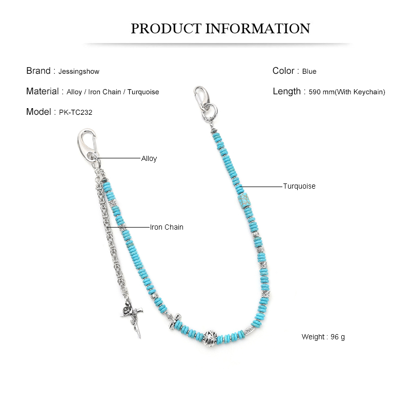โบโฮพังก์ จีนเชน แฮนด์เมด สายค - Men Accessories Pk บทวิจารณ์และราคา