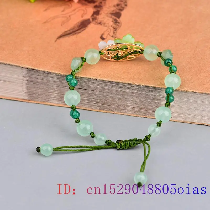 สร้อยข้อมือดอกไม้หยกสีเขียวเคร - Bead Bracelet Men บทวิจารณ์และราคา