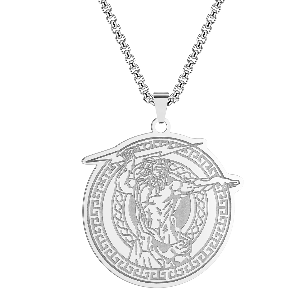 Vintage Zeus จี้สร้อยคอเทพนิยา - Zeus Men Accessories บทวิจารณ์และราคา