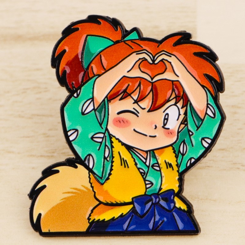เข็มกลัดเคลือบลายหัวใจพร้อมหูห - Lapel Pin Enamel บทวิจารณ์และราคา