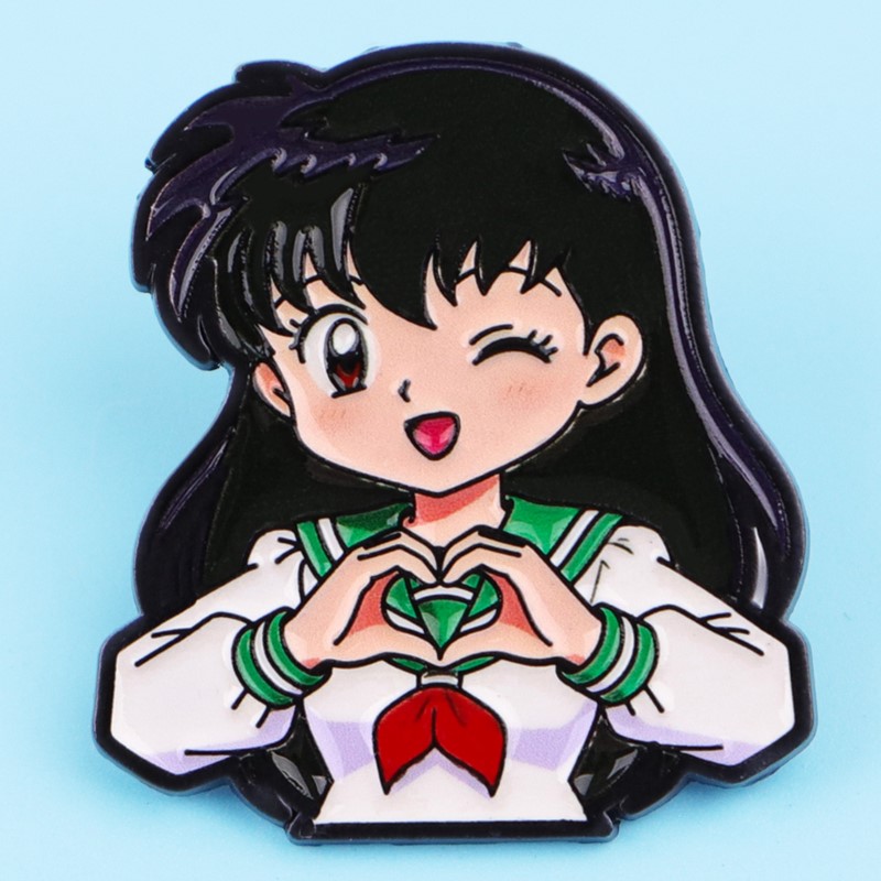 เข็มกลัดเคลือบลายหัวใจพร้อมหูห - Lapel Pin Enamel บทวิจารณ์และราคา