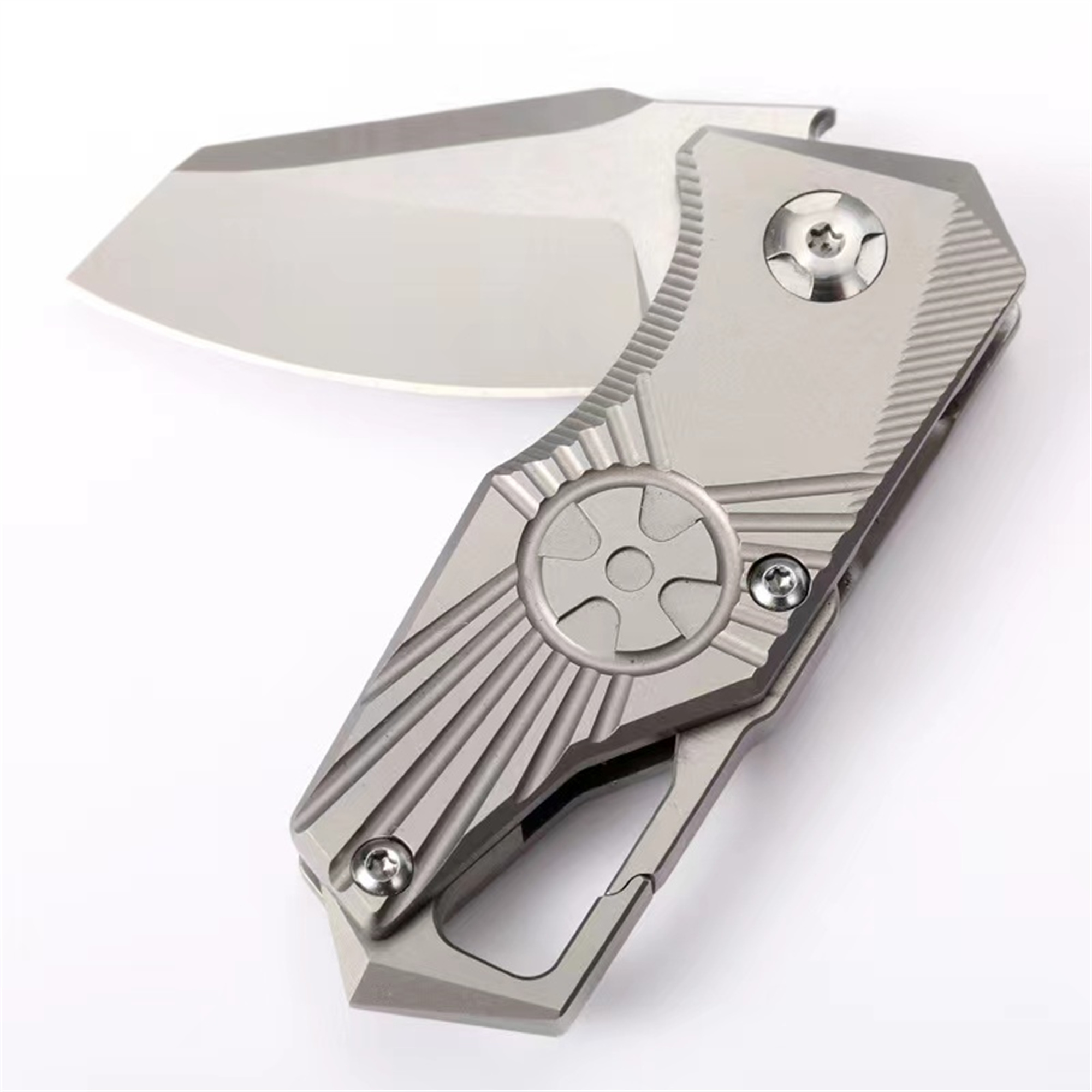 Titanium Alloy มีด M390พวงกุญแ - Keychain Multi Tool บทวิจารณ์และราคา