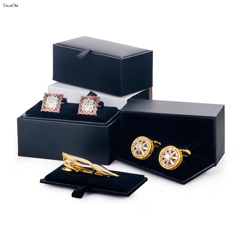 หรูหราเข็มกลัดเนคไทกล่องผู้ชาย - Cufflink Box Set บทวิจารณ์และราคา