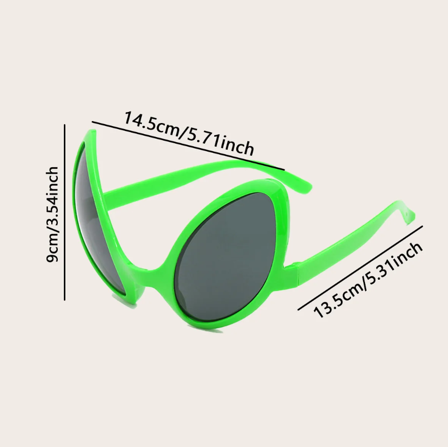 สีเขียว Alien Martian Quirky แ - Men'S Accessories Glasses บทวิจารณ์และราคา