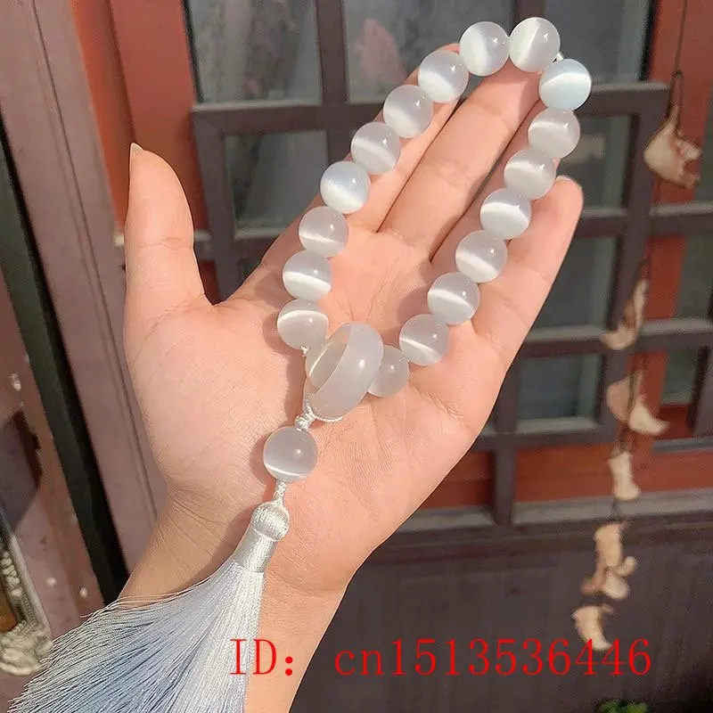 Cat 'S-Eye หิน12มม.ลูกปัด Lotu - Bead Bracelet Men บทวิจารณ์และราคา