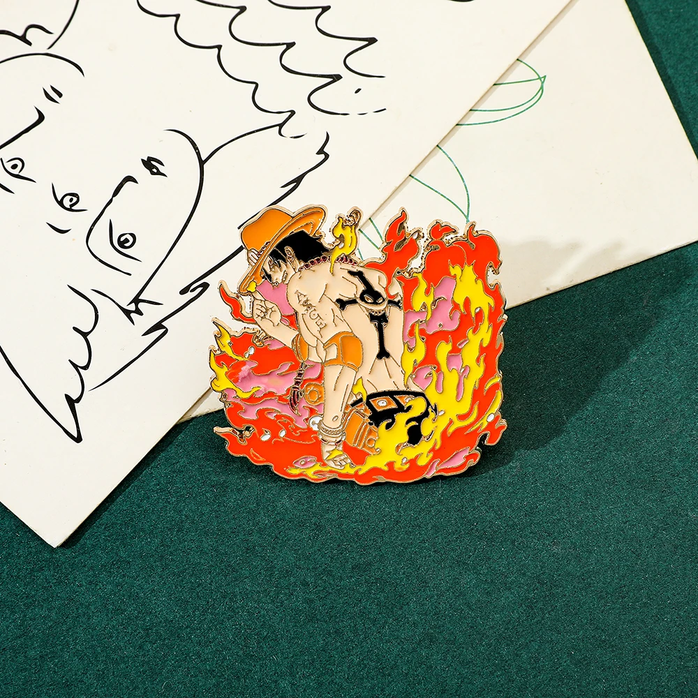 เข็มกลัดอะนิเมะคลาสสิก 1 ชิ้น  - Lapel Pin Enamel บทวิจารณ์และราคา