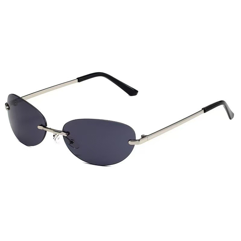 แว่นกันแดดทรงวงรีไร้ขอบผู้หญิง - Men'S Accessories Glasses บทวิจารณ์และราคา