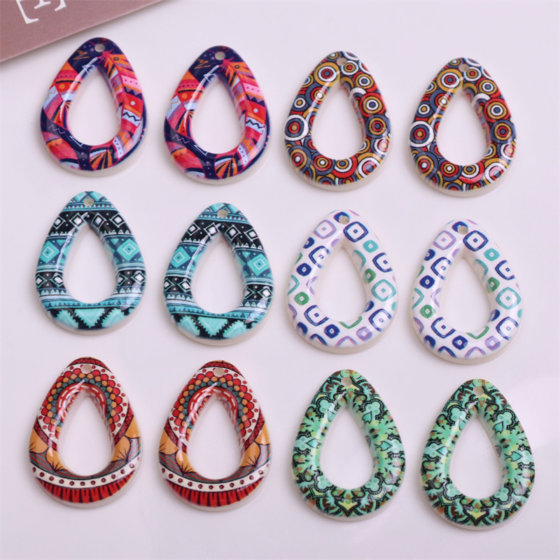 ลูกปัดเรซิ่นรูปทรงหยดน้ำลายพิม - Men'S Accessories Drop Shipping บทวิจารณ์และราคา