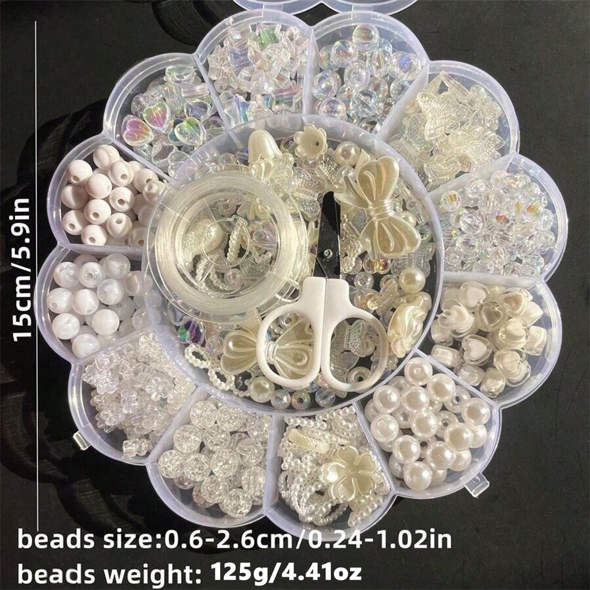 2 ชุด/1 ชุด ลูกปัดอะคริลิค 13  - Bead Bracelet Men บทวิจารณ์และราคา