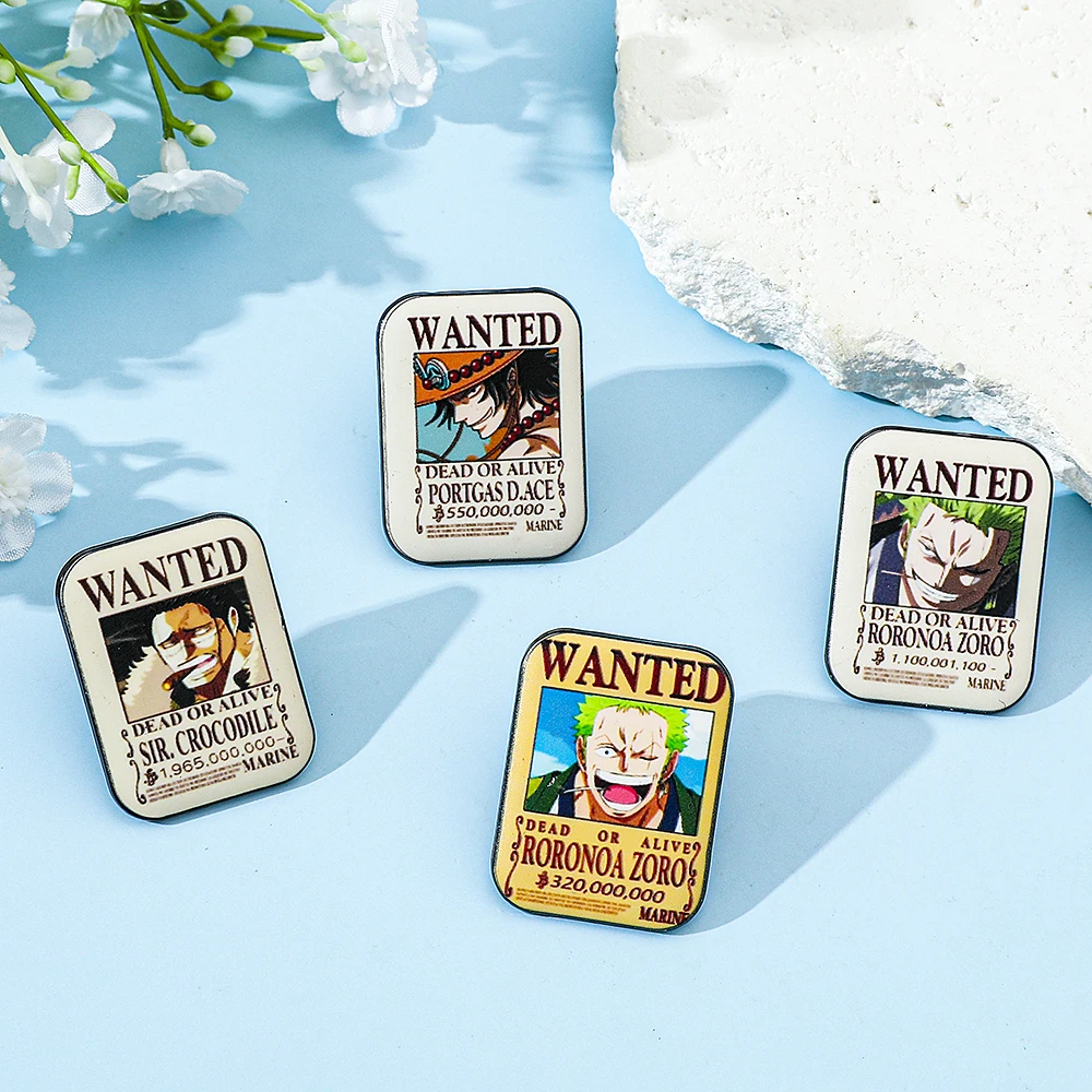 เข็มกลัดการ์ตูนอนิเมะ ONE PIEC - Lapel Pin Enamel บทวิจารณ์และราคา