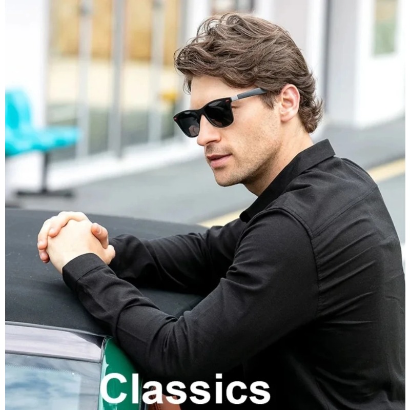 แว่นกันแดดทรงคลาสสิคสไตล์เรโทร - Men'S Accessories Glasses บทวิจารณ์และราคา