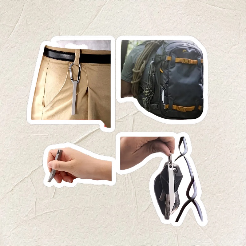 Heavy Duty Crowbar พวงกุญแจ Pr - Keychain Multi Tool บทวิจารณ์และราคา