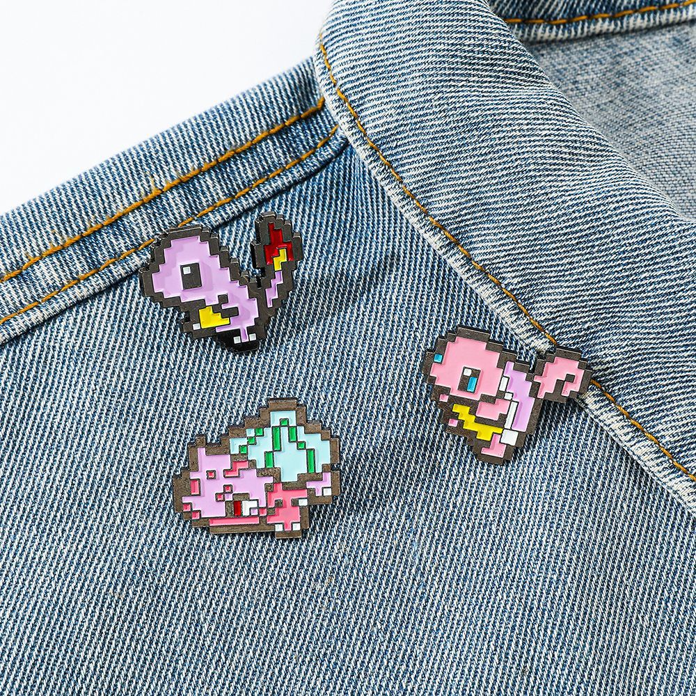 เข็มกลัดโลหะเคลือบลายโปเกมอนพิ - Lapel Pin Enamel บทวิจารณ์และราคา