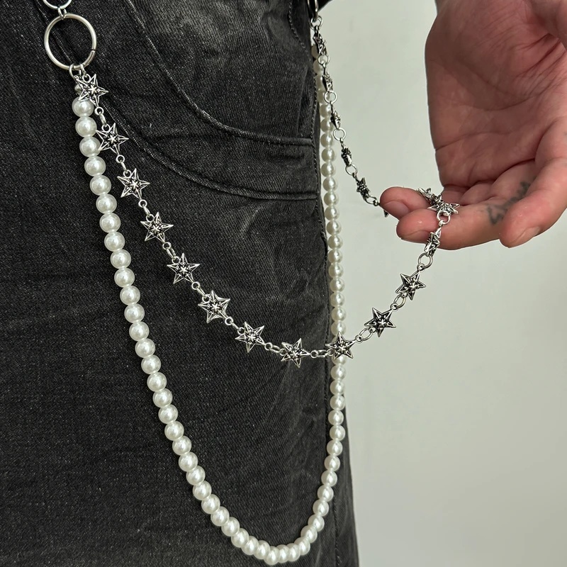 Salircon Vintage Punk Metal Pe - Men'S Accessories For Jeans บทวิจารณ์และราคา