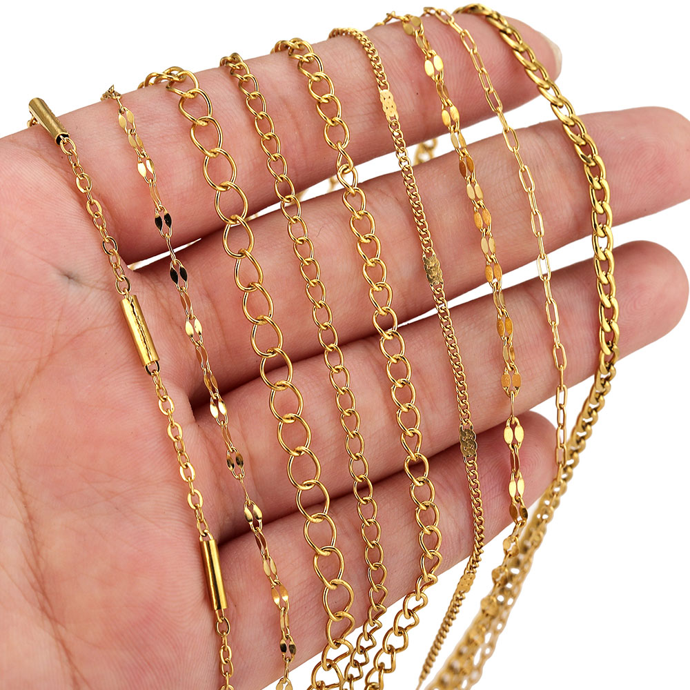 โซ่สแตนเลสสตีลยาว 2 เมตร แบบไข - Men'S Accessories Jewelry Bracelet บทวิจารณ์และราคา