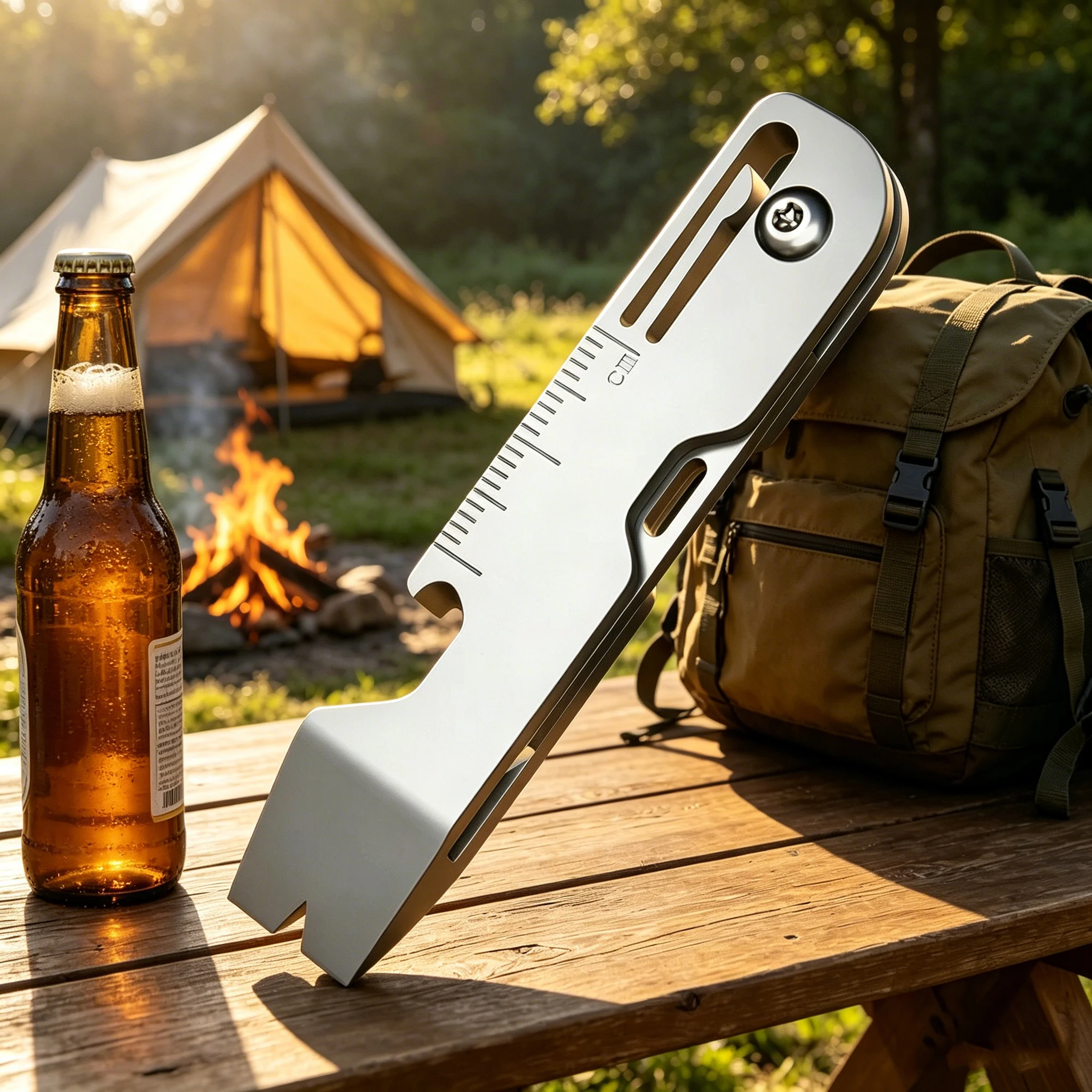 มีดพับอเนกประสงค์โลหะผสมไทเทเน - Keychain Multi Tool บทวิจารณ์และราคา