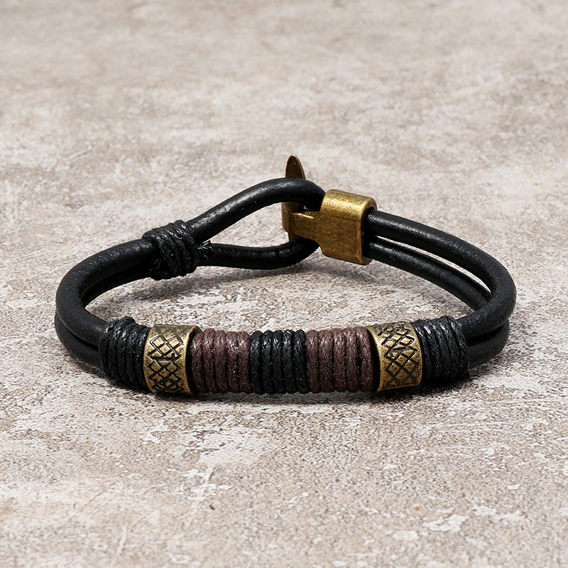 สร้อยข้อมือผู้ชายสไตล์พังก์คุณ - Men Accessories Pk บทวิจารณ์และราคา