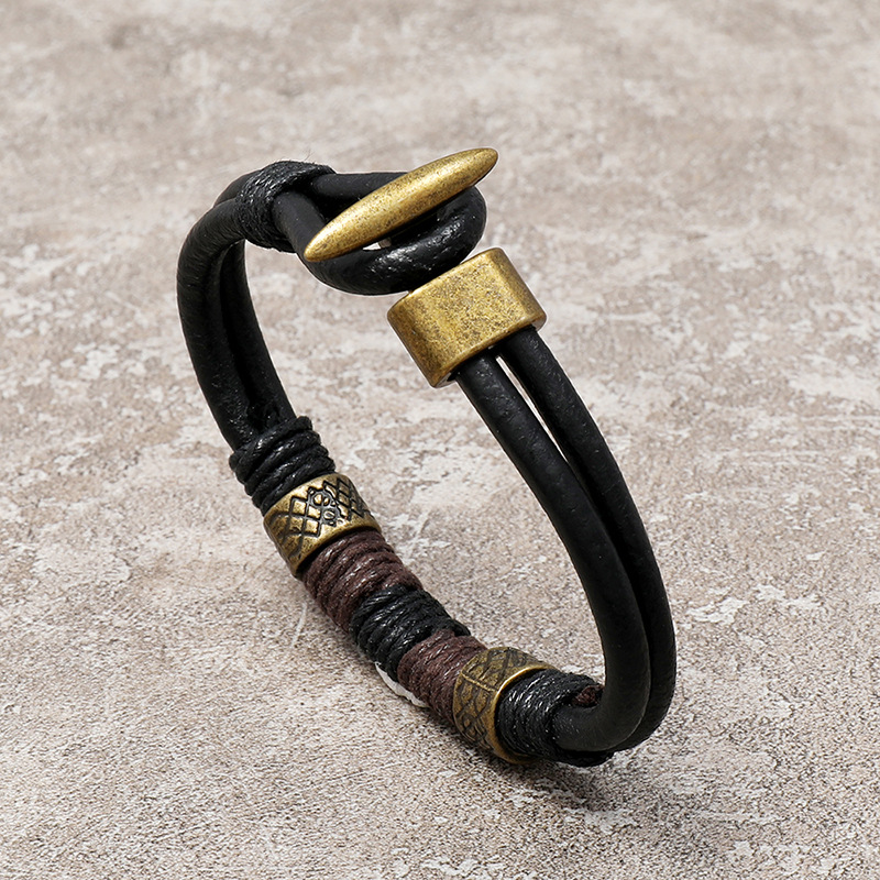 สร้อยข้อมือผู้ชายสไตล์พังก์คุณ - Men Accessories Pk บทวิจารณ์และราคา