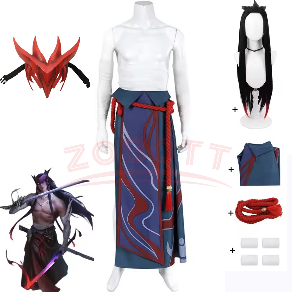 ชุดคอสเพลย์เกม LOL Unforgotten - Men Accessories Pack บทวิจารณ์และราคา
