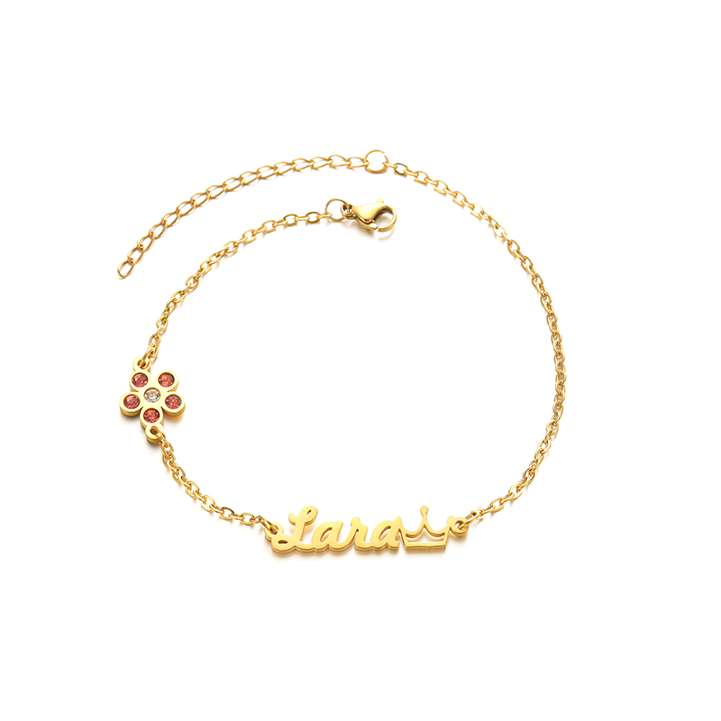 Goxijite ปรับแต่งชื่อสร้อยคอชุ - Men'S Accessories Jewelry Bracelet บทวิจารณ์และราคา