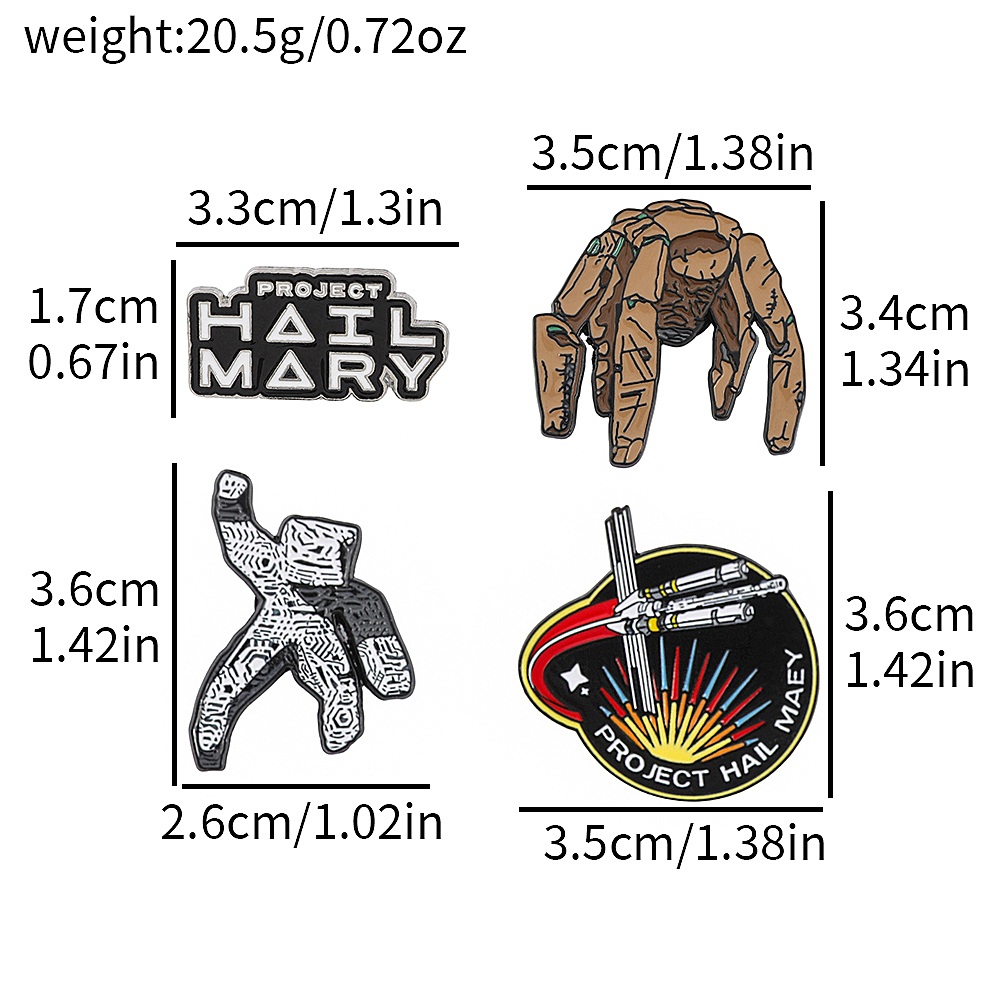 ชุดเข็มกลัดเคลือบเอนาเมลแนวไซไ - Lapel Pin Enamel บทวิจารณ์และราคา