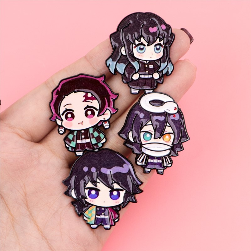 เข็มกลัดเคลือบลายการ์ตูนคิมิโน - Lapel Pin Enamel บทวิจารณ์และราคา