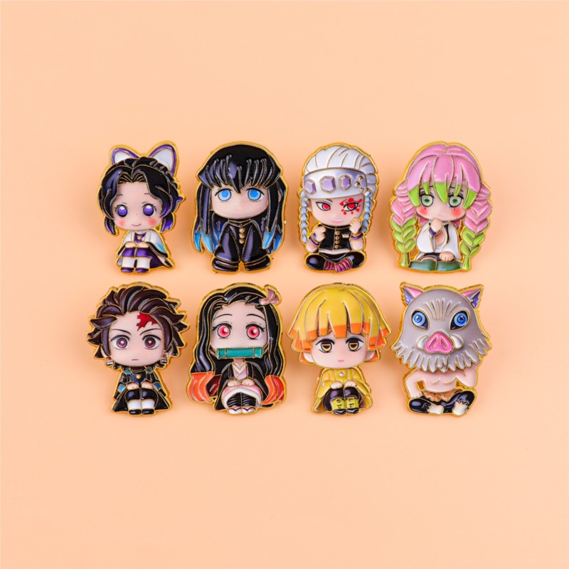 เข็มกลัดเคลือบลายการ์ตูนคิมิโน - Lapel Pin Enamel บทวิจารณ์และราคา