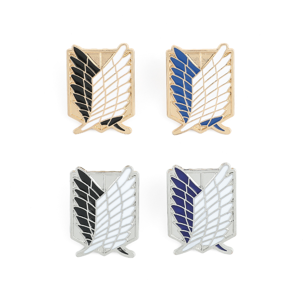 เข็มกลัดเคลือบลายอนิเมะ Attack - Lapel Pin Enamel บทวิจารณ์และราคา