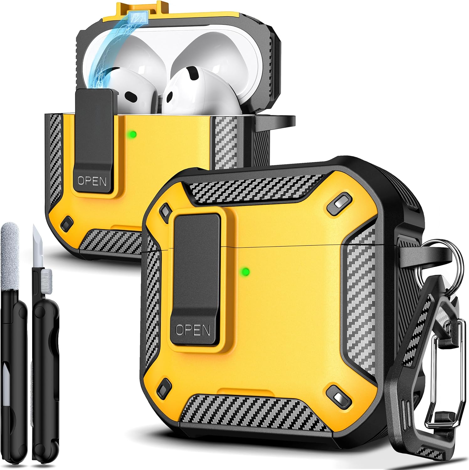 เคส AirPods 4 ลายคาร์บอนไฟเบอร - Men'S Accessories Drop Shipping บทวิจารณ์และราคา