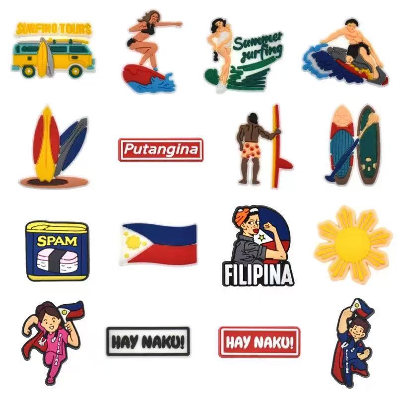 7-100 ชิ้น ชาร์มตกแต่งรองเท้าซ - Men'S Accessories Philippines บทวิจารณ์และราคา