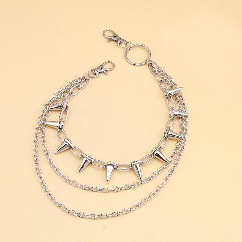 โซ่คาดเอวสไตล์ฮิปฮอป พังก์ร็อก - Men'S Accessories For Jeans บทวิจารณ์และราคา