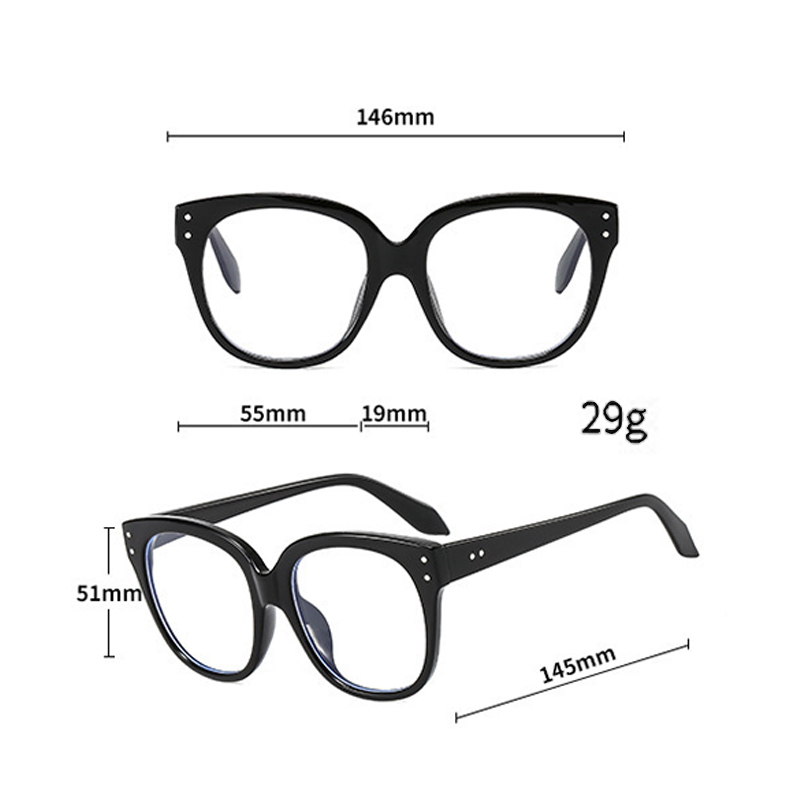 แว่นตาแฟชั่นดีไซน์เรียบง่าย 1  - Men'S Accessories Glasses บทวิจารณ์และราคา