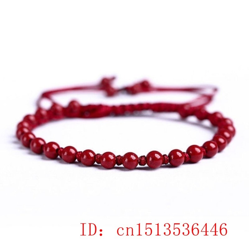 กำไลข้อมือลูกปัด6มม. สีแดงธรรม - Bead Bracelet Men บทวิจารณ์และราคา