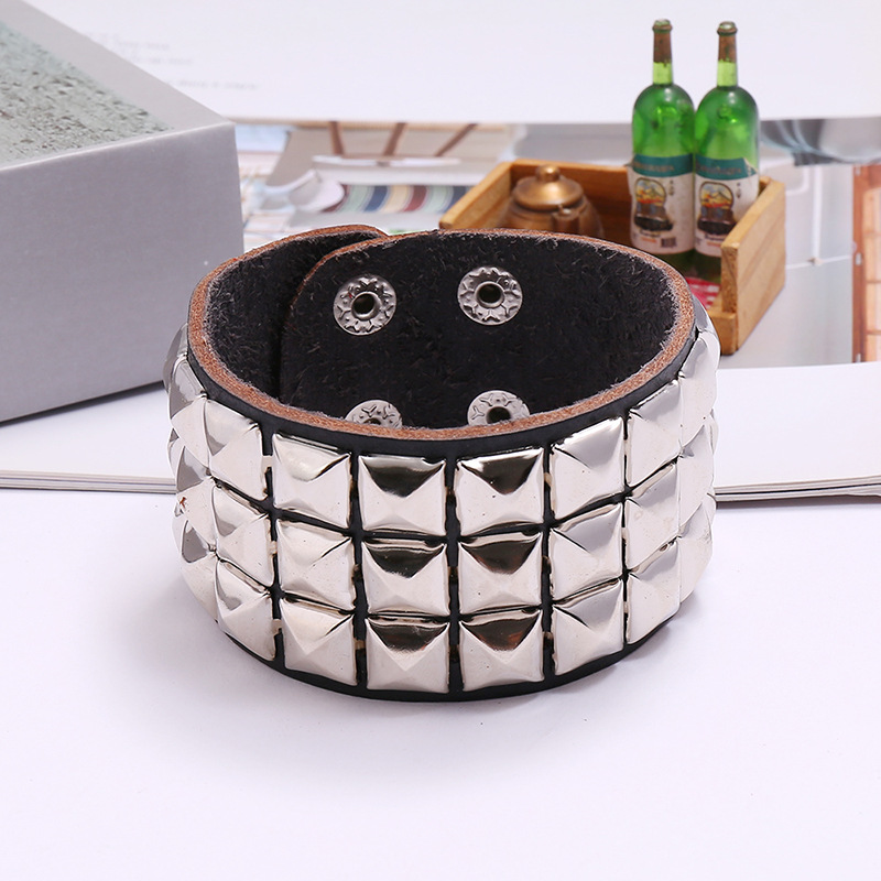 ผู้ชายฮิปฮอปพังก์สามแถวสแควร์R - Men Accessories Pk บทวิจารณ์และราคา