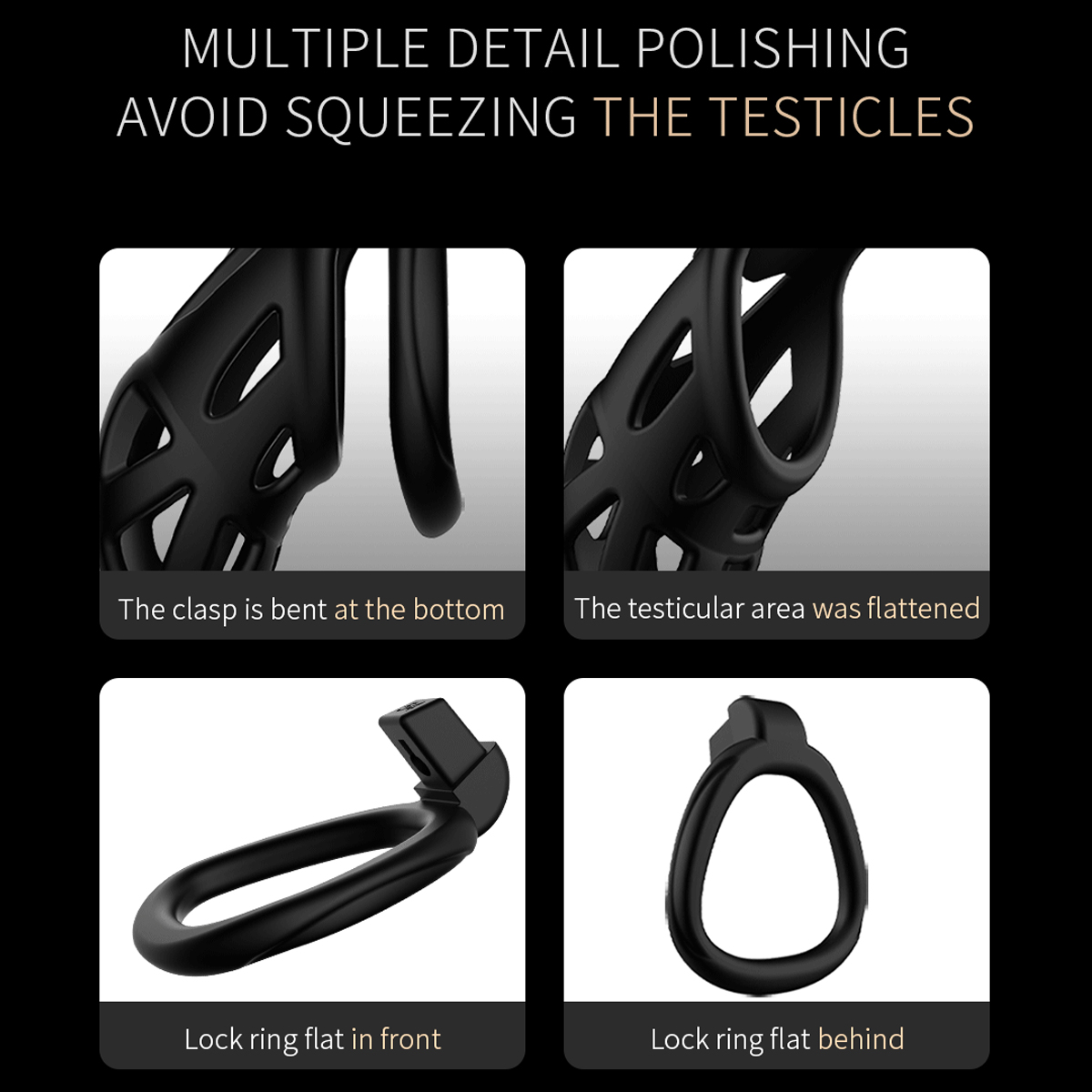 กรงครอบอวัยวะเพศชายพร้อมกุญแจล - Men'S Mens Accessories บทวิจารณ์และราคา