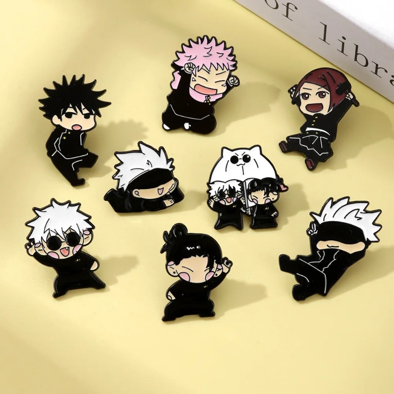 ชุดเข็มกลัดเคลือบลายการ์ตูนอนิ - Lapel Pin Enamel บทวิจารณ์และราคา
