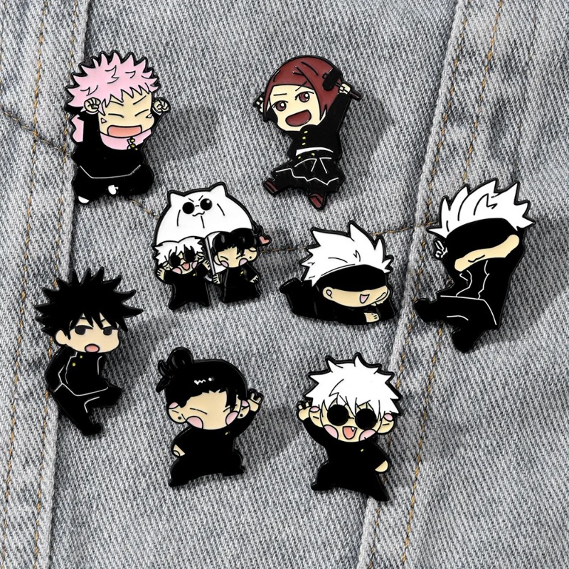 ชุดเข็มกลัดเคลือบลายการ์ตูนอนิ - Lapel Pin Enamel บทวิจารณ์และราคา
