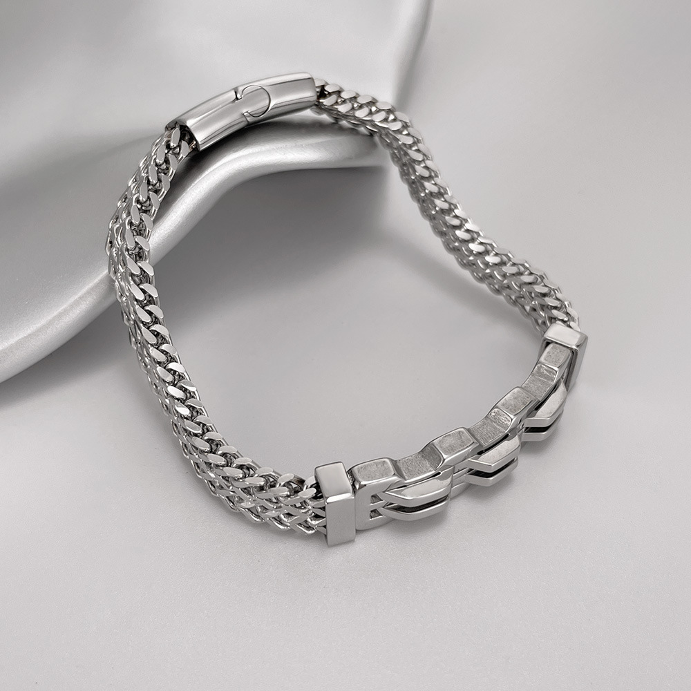 สร้อยข้อมือสแตนเลสสตีลสำหรับผู - Men Accessories Pk บทวิจารณ์และราคา
