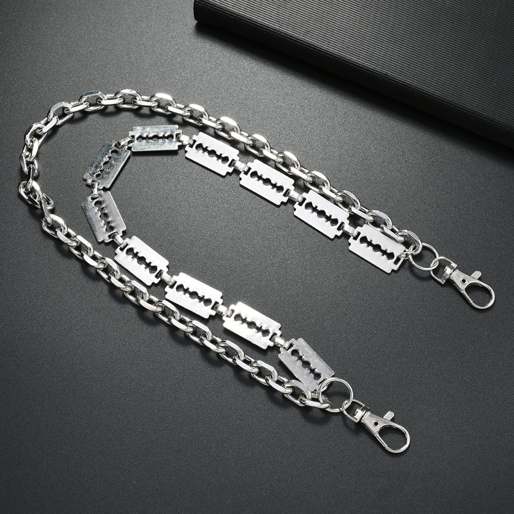 พังก์โซ่โลหะพวงกุญแจสําหรับผู้ - Men'S Accessories For Jeans บทวิจารณ์และราคา