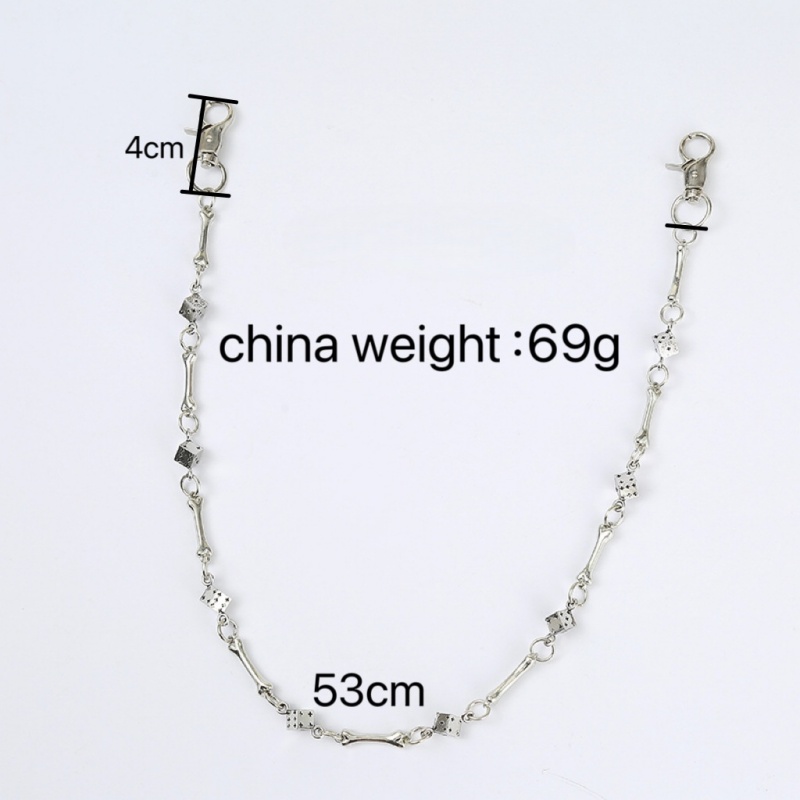 สร้อยคล้องกางเกงลายกระดูกสุนัข - Men'S Accessories For Jeans บทวิจารณ์และราคา