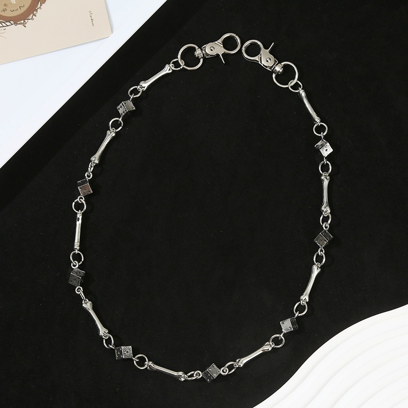 สร้อยคล้องกางเกงลายกระดูกสุนัข - Men'S Accessories For Jeans บทวิจารณ์และราคา
