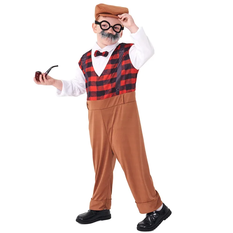 ชุดคอสเพลย์ฮาโลวีน ชุดคุณปู่สำ - Men'S Accessories Glasses บทวิจารณ์และราคา